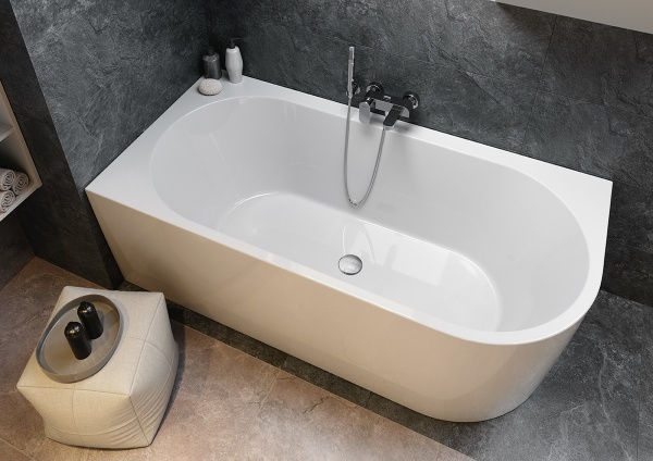 Ванна акриловая Cersanit CREA 170x82 см левосторонняя