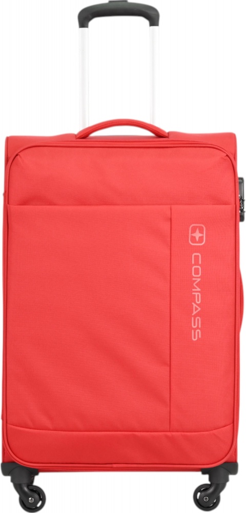 Чемодан Compass MS-2501 85 л красный 77x47x27 см L