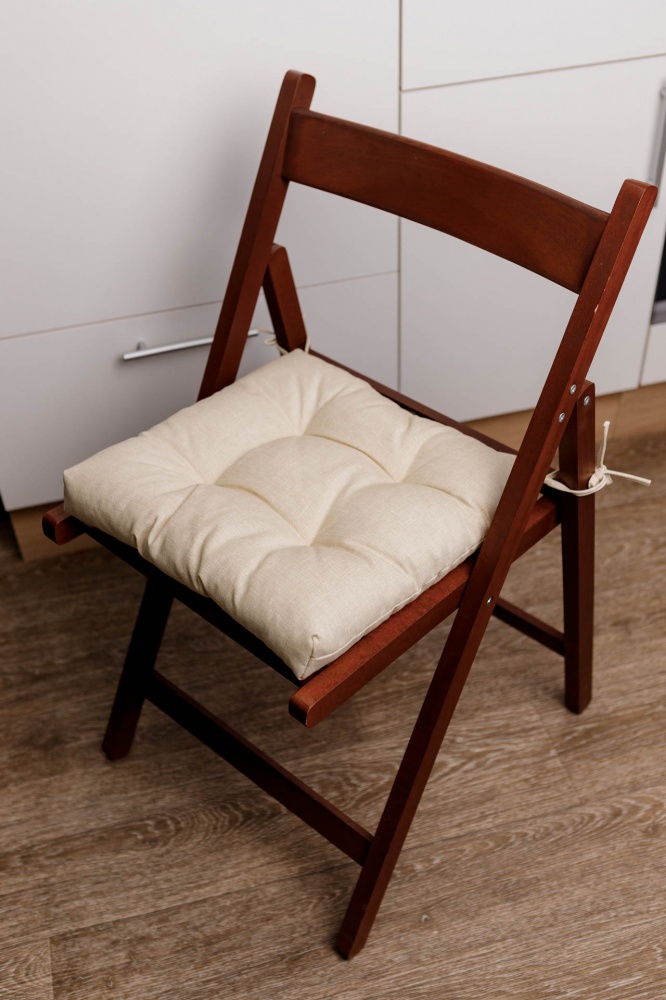 Подушка на стул 40х40 Магнолия ваниль Прованс