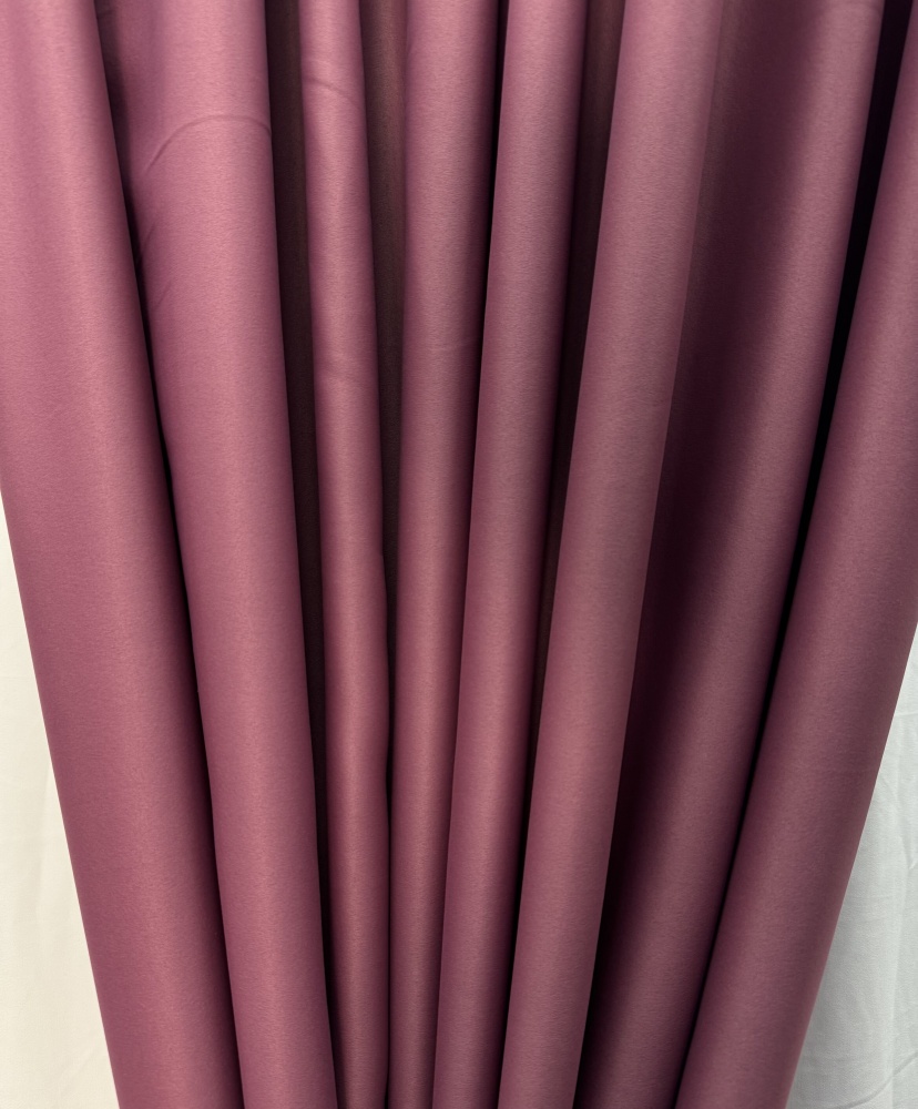 Штора-дімаут HXN BK220-45 бордова 200х270 см Velvet House