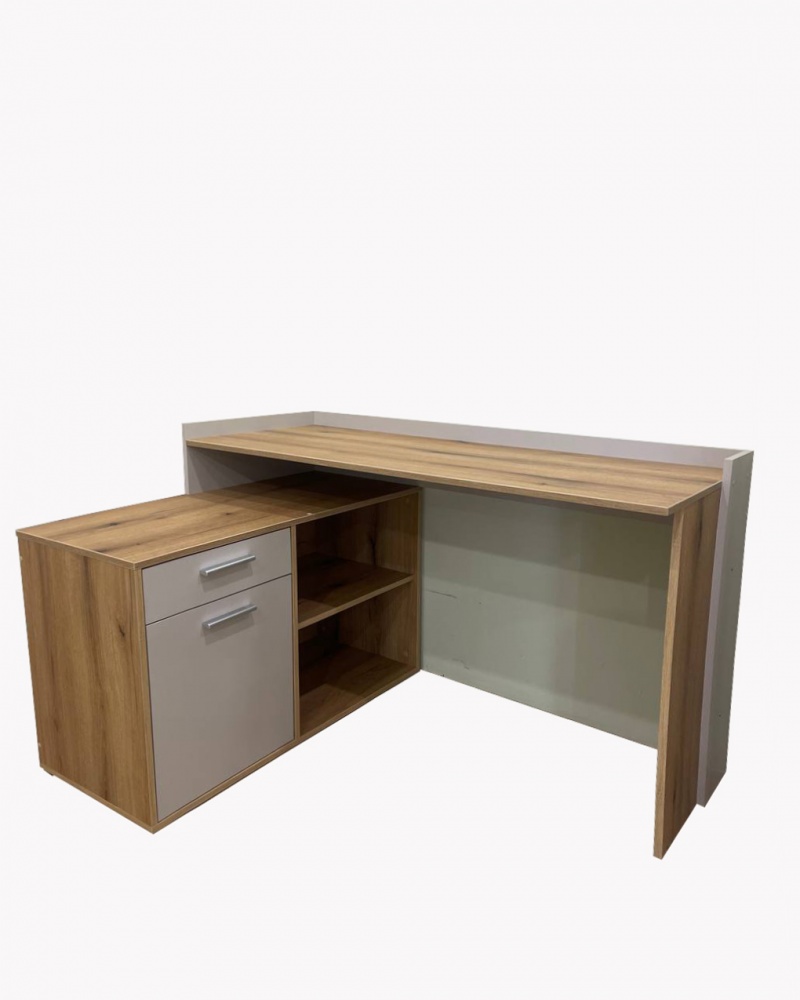 Стол письменный Kartissa Дорис СП-Евк 770х1330х1050 мм дуб эвок/кашемир/дуб эвок