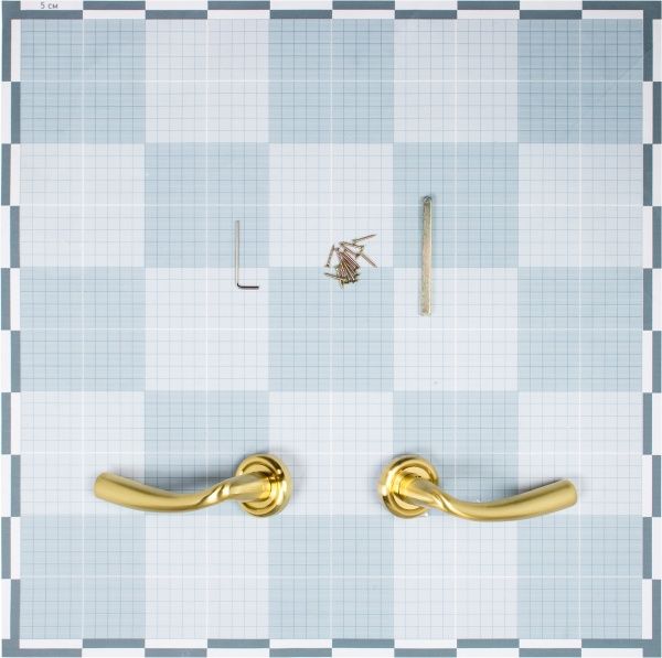 Ручка на розетці Comit Z-0047 R латунь