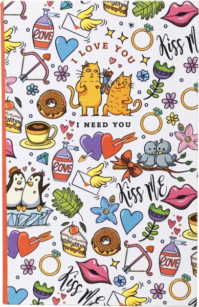 Книга для записей 64 листа 105х165 мм Sh18366-18369