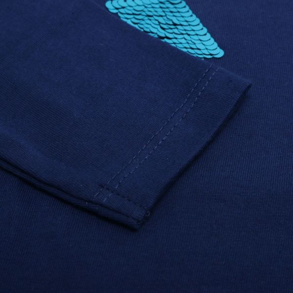 Футболка для дівчаток 5.10.15. 3H3921 р.98 темно-синій 