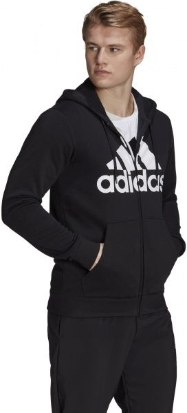 Джемпер Adidas M BL FT FZ HD GK9044 р. M чорний