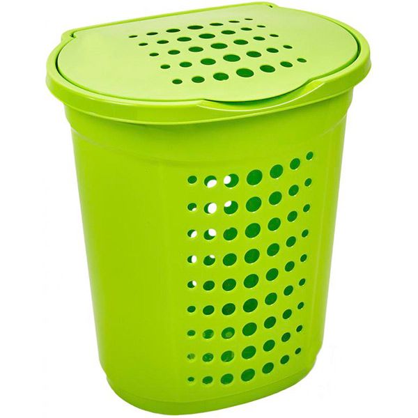 Кошик для білизни Алеана 568х504х394 оливковий 