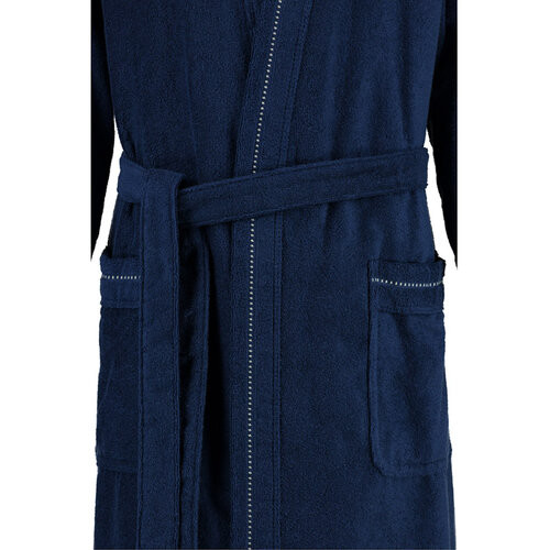 Халат мужской Cawo Kimono р. 48 синий 4511013348