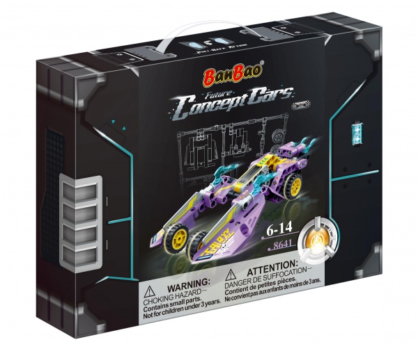 Конструктор BanBao Future Concept Cars Автомобиль будущего 8641 8641