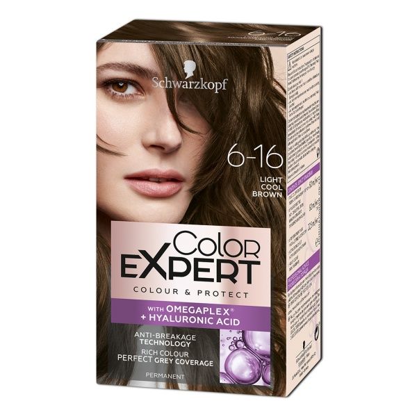 Крем-фарба для волосся Color Expert Color Expert 6.16 холодний попелясто-каштановий 142,5 мл