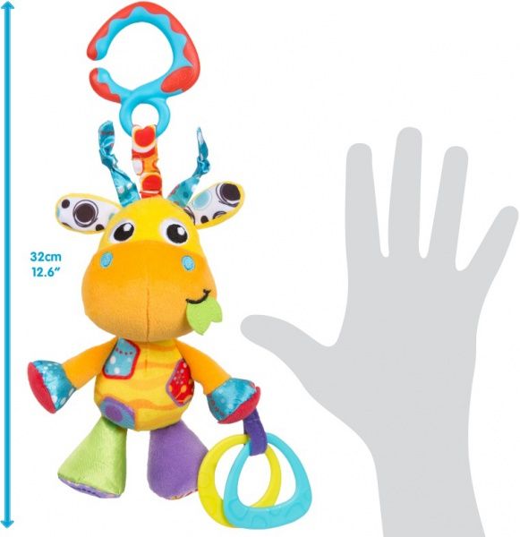 Іграшка-підвіска Playgro Жираф Джері з прорізувачем 69 717
