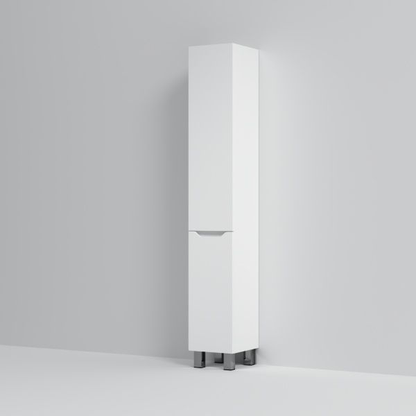 Шафа для ванної кімнати AM.PM M91CSL0306WG38 GEM S підлогова 30 см, ліва