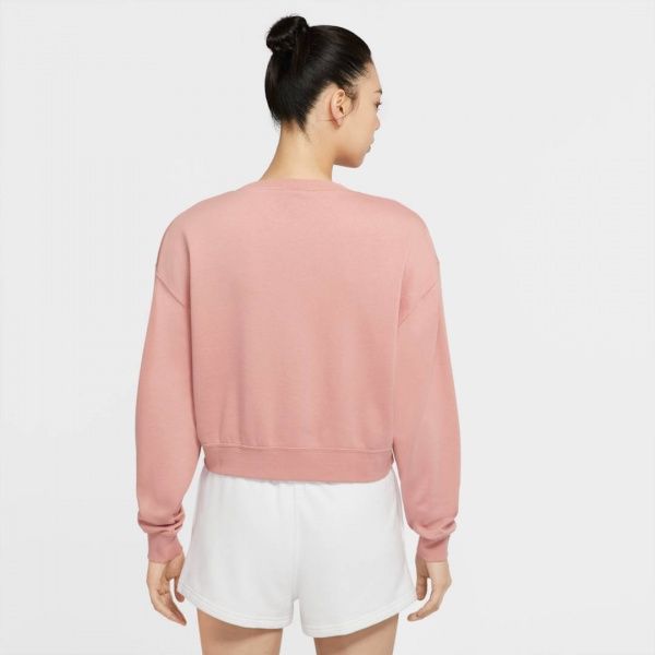 Джемпер Nike W NSW HRTG CREW FLC CU5877-685 р. XS рожевий
