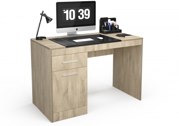 Стол письменный Луч Брут дуб сонома 