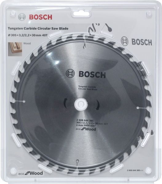 Пильный диск Bosch ECO WO 305x30x2.6 Z40 2608644385