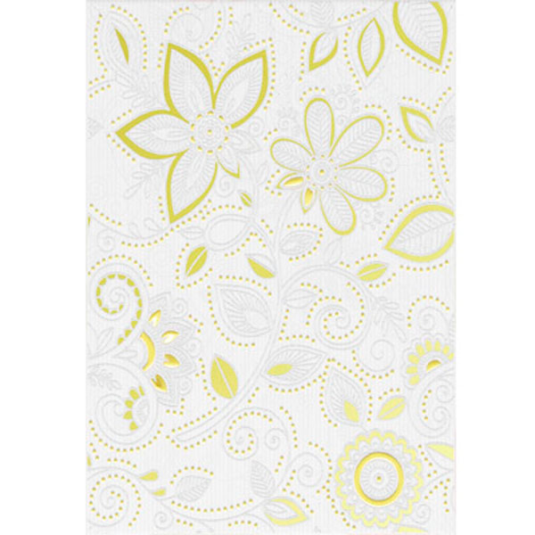 Декор Карпатская керамика Агата Кармен белый 250x330 мм