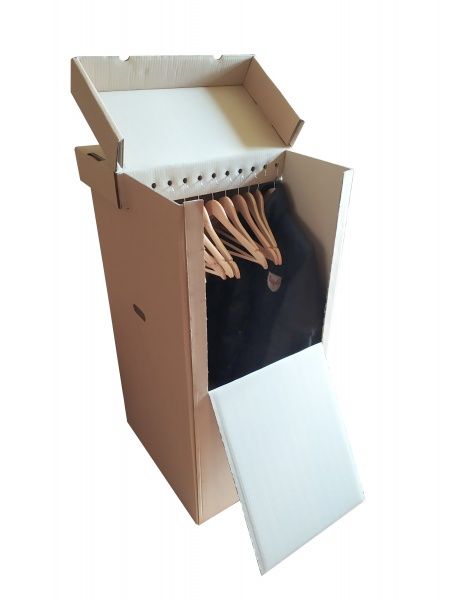 Короб гардеробный с крышкой 585x535x1140 мм