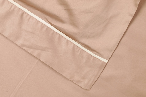 Комплект постельного белья Solid семейный бежевый La Nuit 