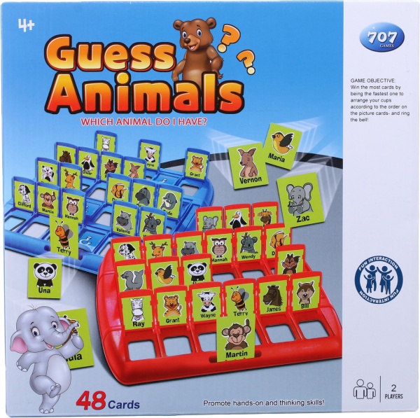 Игра настольная 707 GAMES Угадай животное OTG0942750