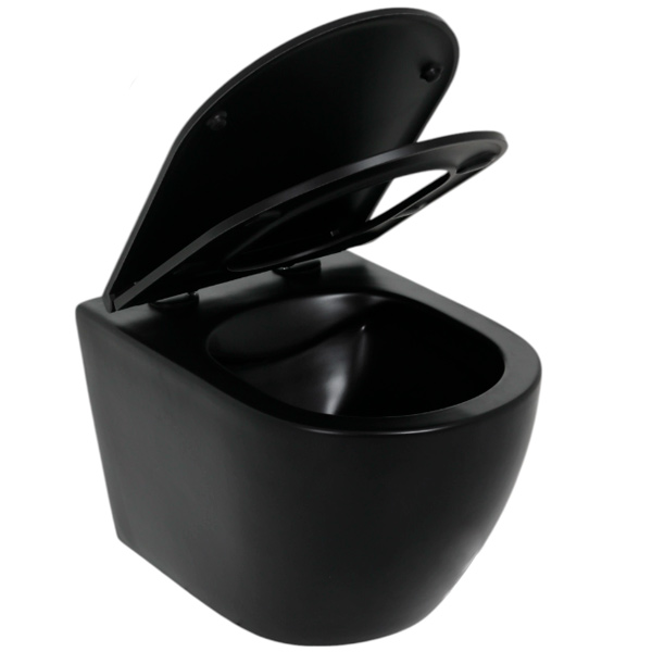 Унитаз подвесной EGO Pure Black