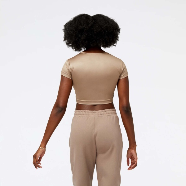 Футболка New Balance ATHLETICS PEARL WT31556MS р.XL коричневий