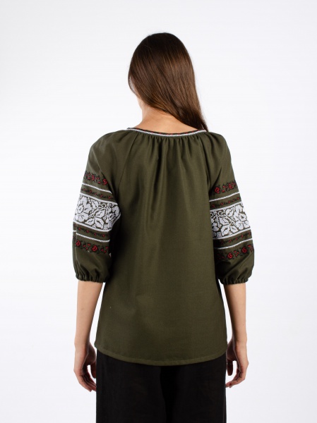 Вышиванка Эдельвика зеленый р. 2XL 171-23/00 