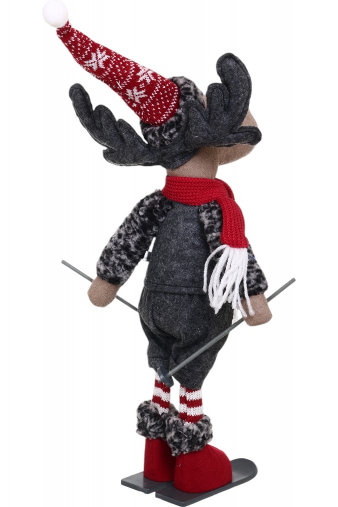 Декорация новогодняя Лось который стоит в ассортименте AH240748AB 56 см