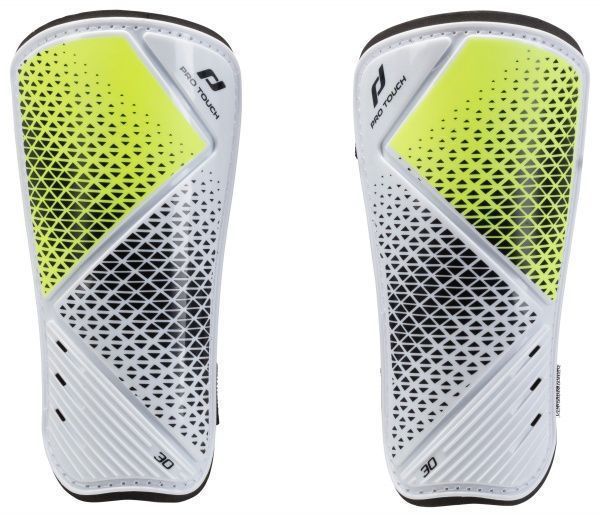 Щитки футбольні Pro Touch р. L білий 274456-900001