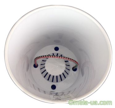 Горшок пластиковый Омела Самоувлажняющийся 1,3 л круглый лимонный 