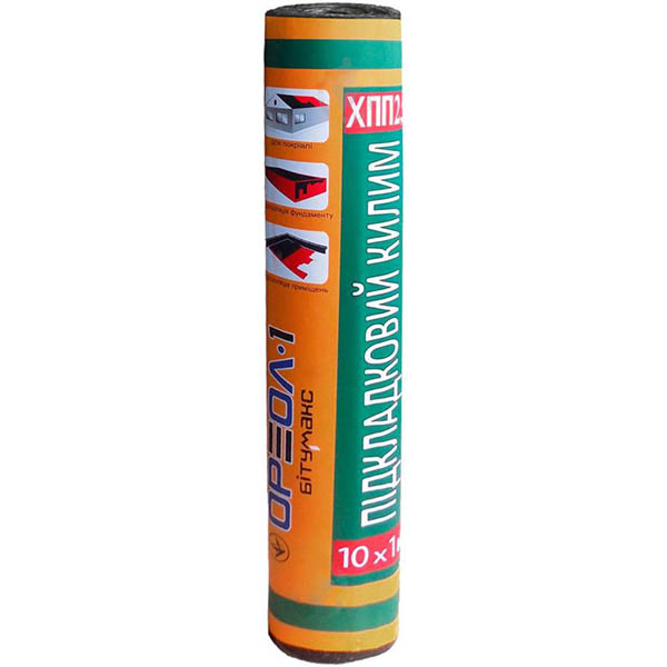 Руберойд Ореол-1 Бітумакс ізол ХПП 2,5 10 кв. м