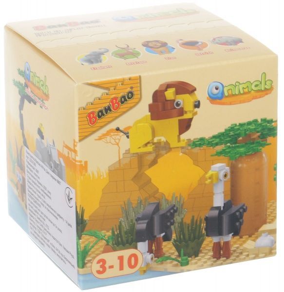 Конструктор BanBao Africa Дикі тварини 6667
