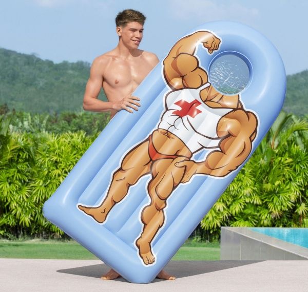 Матрас надувной Bestway Взгляд в воду 188х89 см в ассортименте