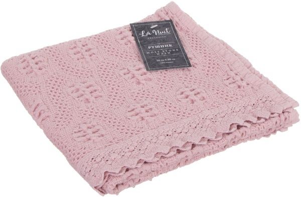 Рушник Moss Stone Wash 50x90 см рожевий La Nuit 