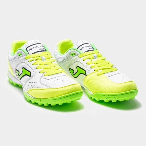 Бутсы Joma TOP FLEX 920 WHITE-FLUOR TURF TOPW.920.TF р. US 7,5 белый