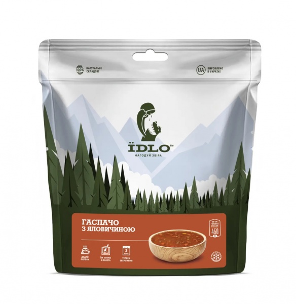 Продукты сушеные ЇDLO Гаспачо c говядиной
