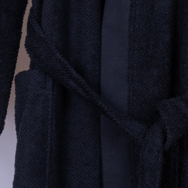 Халат махровый La Nuit Rice р. XL черный 