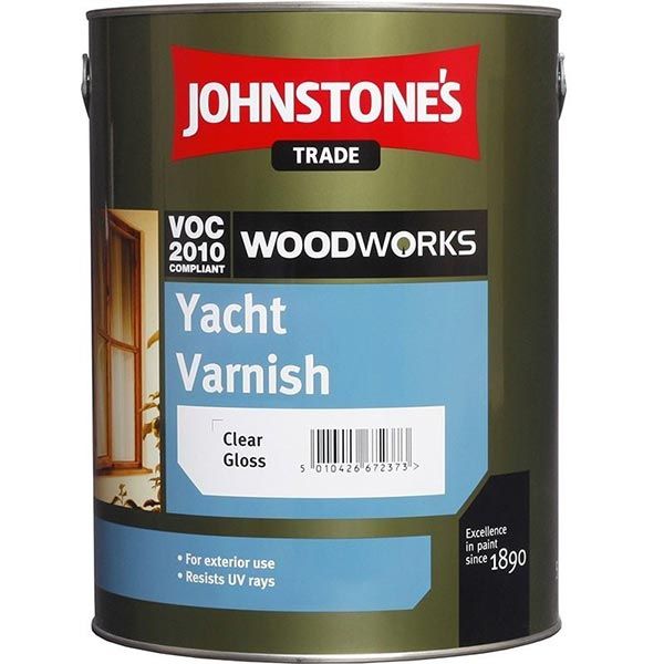 Лак яхтовий Heavy Duty Yacht Varnish Johnstone's глянець 0,75 л