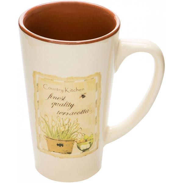 Чашка керамическая Цветник 450 мл