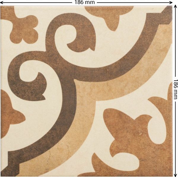 Плитка Golden Tile Terragres Marrakesh №3 1МК130 18,6x18,6 