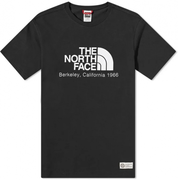Футболка THE NORTH FACE M BERKELEY CALIFORNIA TEE- IN SCRAP MAT NF0A55GEJK31 р.2XL чорний