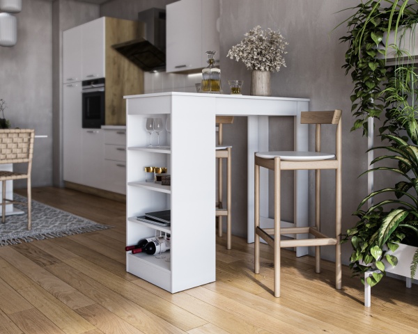 Столик барный Грейд 1150х1050х500 мм нимфея альба 