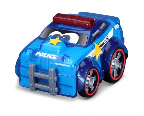 Машинка Bb Junior Полицейская Police Car Push & Glow 16-89004