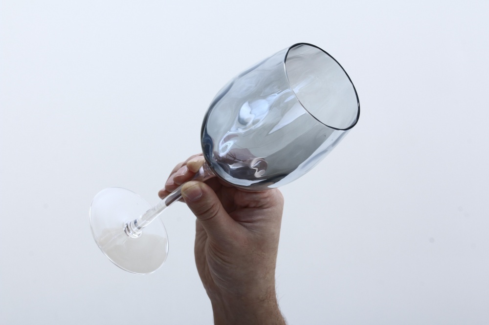 Бокал для вина Fiora Blue Sprinkle стекло 450 мл 1 шт.