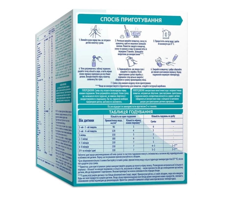 Суха молочна суміш NAN 1 OPTIPRO з 5 олігосахаридами та L. Reuteri для дітей з народження 1000 г.