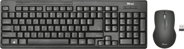 Комплект клавіатура + миша Trust Ziva 