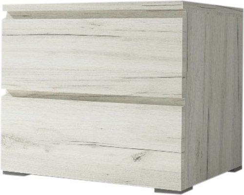 Тумба приліжкова ТЛ-4 500х380х410 см дуб крафт білий 