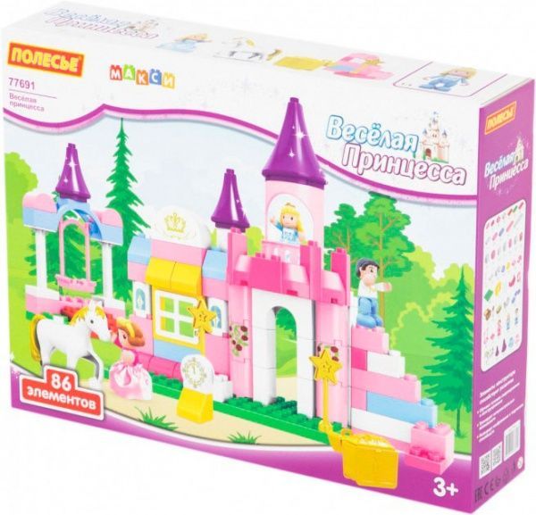 Конструктор Полісся Весела принцеса 77691