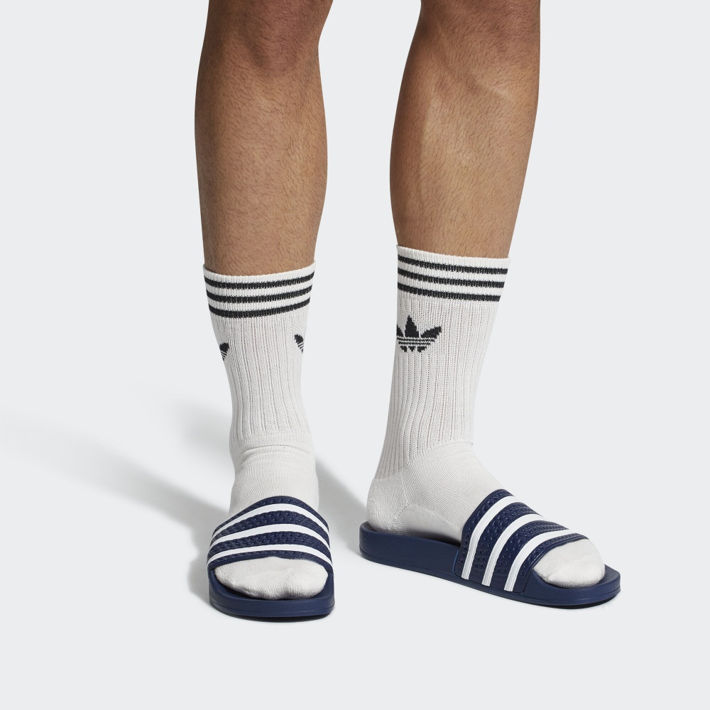 Тапочки Adidas ADILETTE 288022 р.42 синий