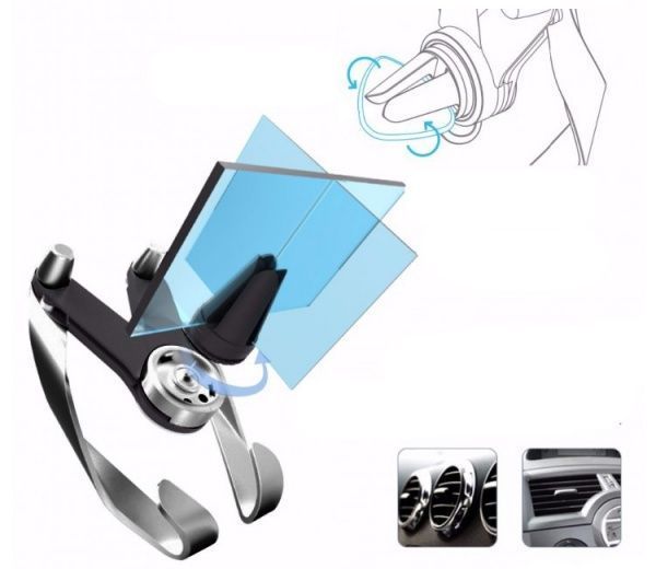 Підставка для телефону Z-13 Zaryad універсальний сірий металік