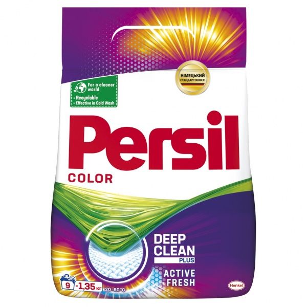 Порошок для машинной и ручной стирки Persil Колор 1,35 кг 