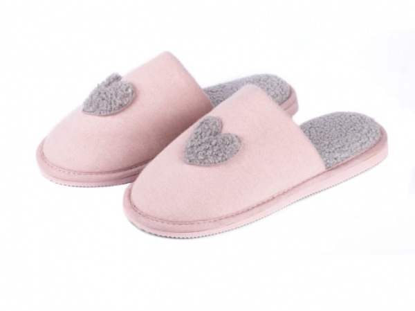 Капці домашні Twins HS-OZ з декором р.38/39 рожевий 